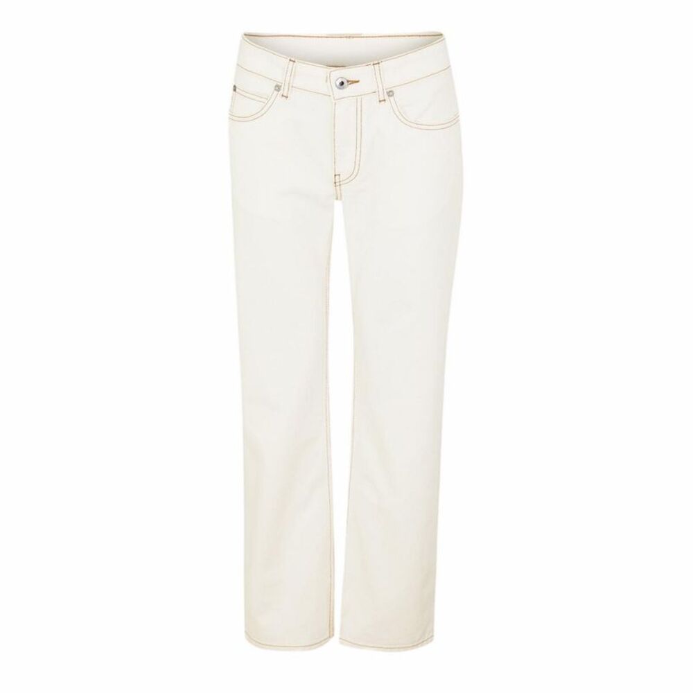 Off White Womens/Ladies 90s Denim Jeans / Vintage White